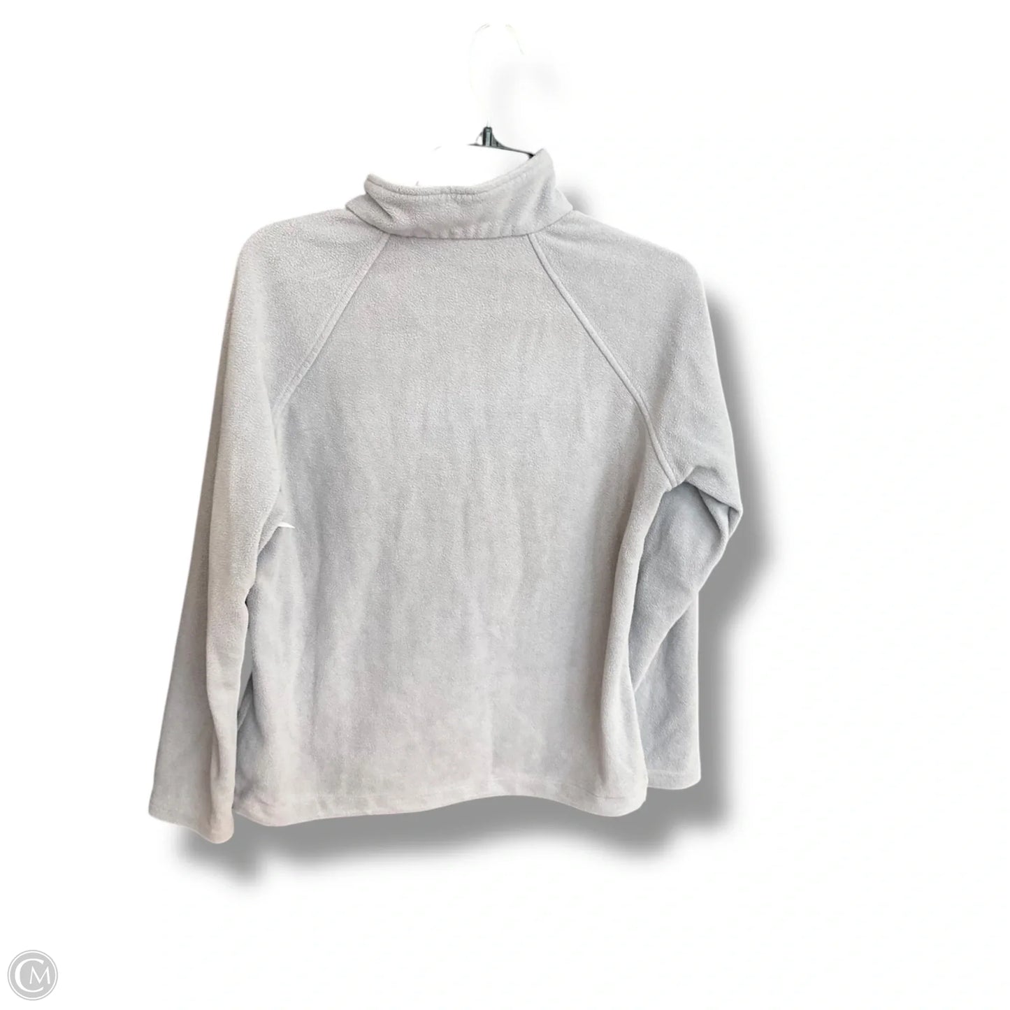 Athletic Jacket By New Balance In Grey, Size: M