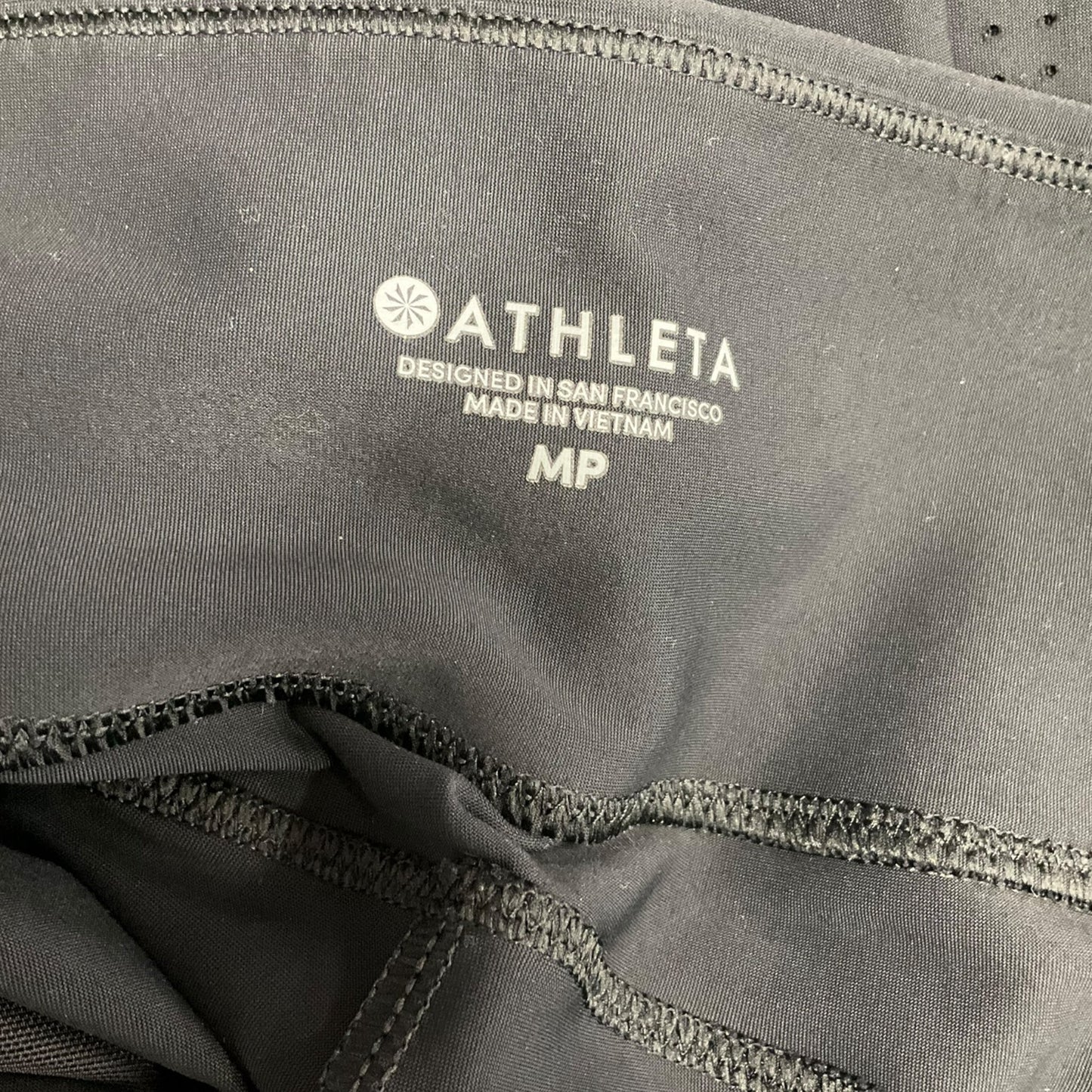 Athletic Leggings By Athleta In Black, Size: Mp