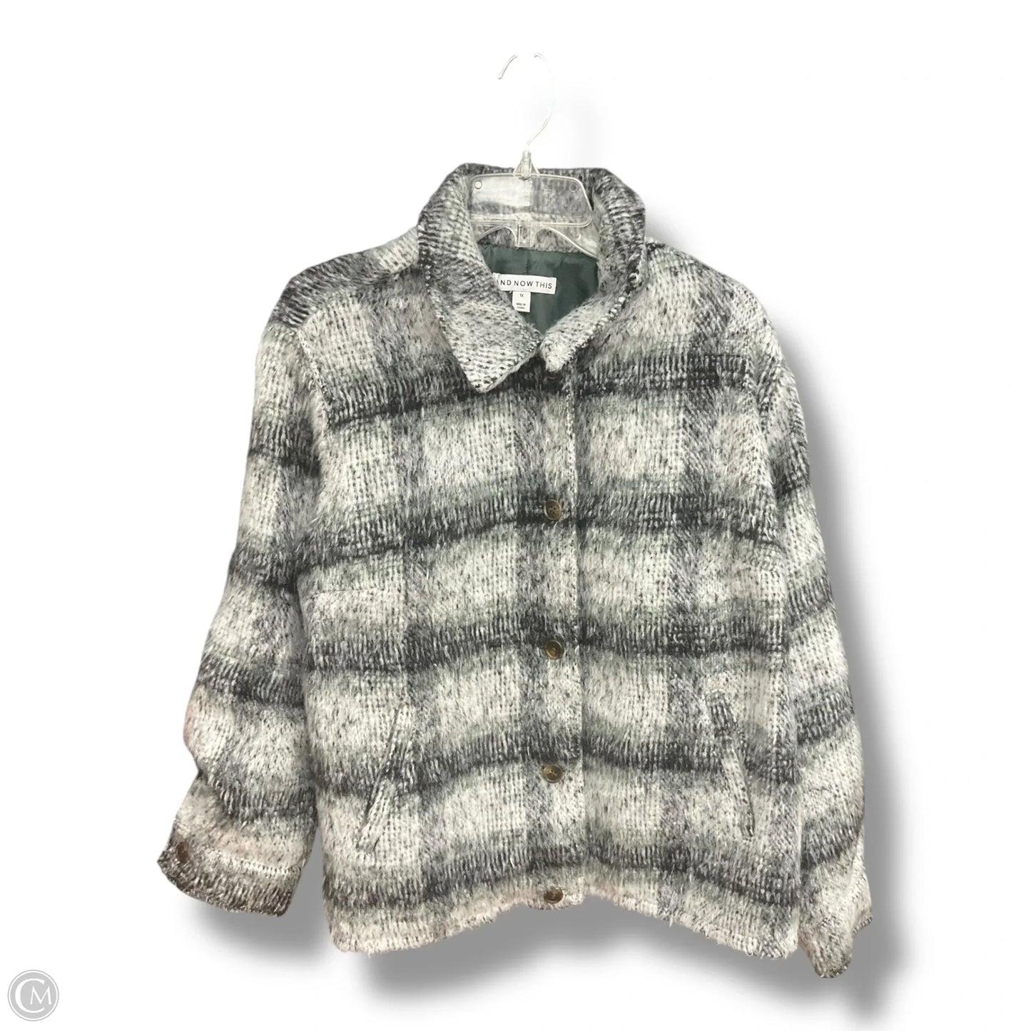 Coat Other By And Now This In Plaid Pattern, Size: 1x