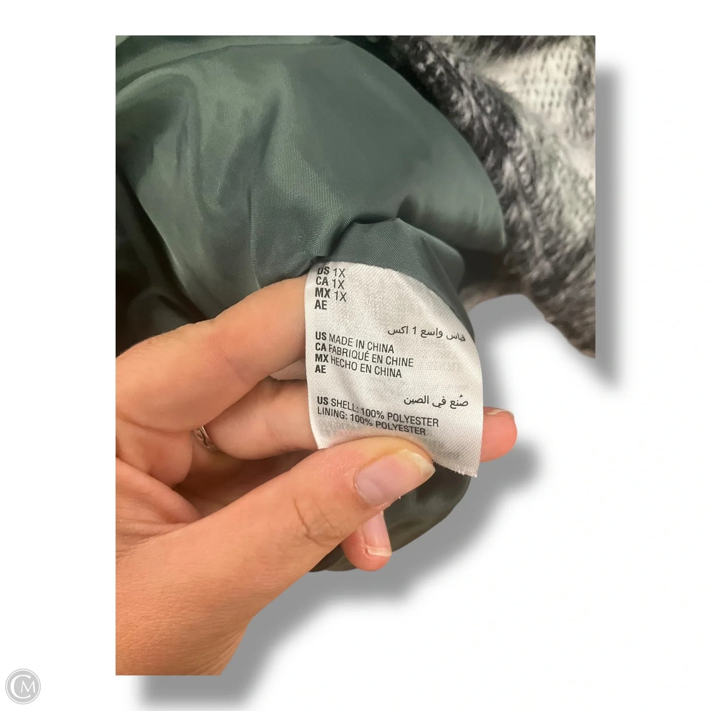 Coat Other By And Now This In Plaid Pattern, Size: 1x