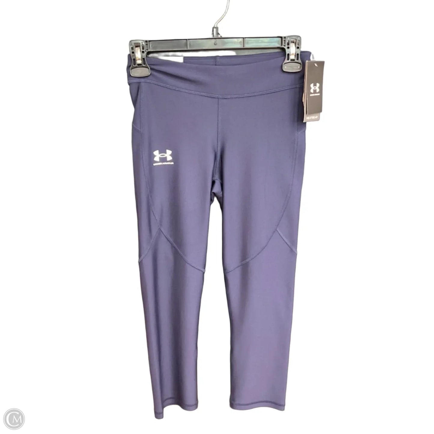 Athletic Capris By Under Armour In Navy, Size: Sp
