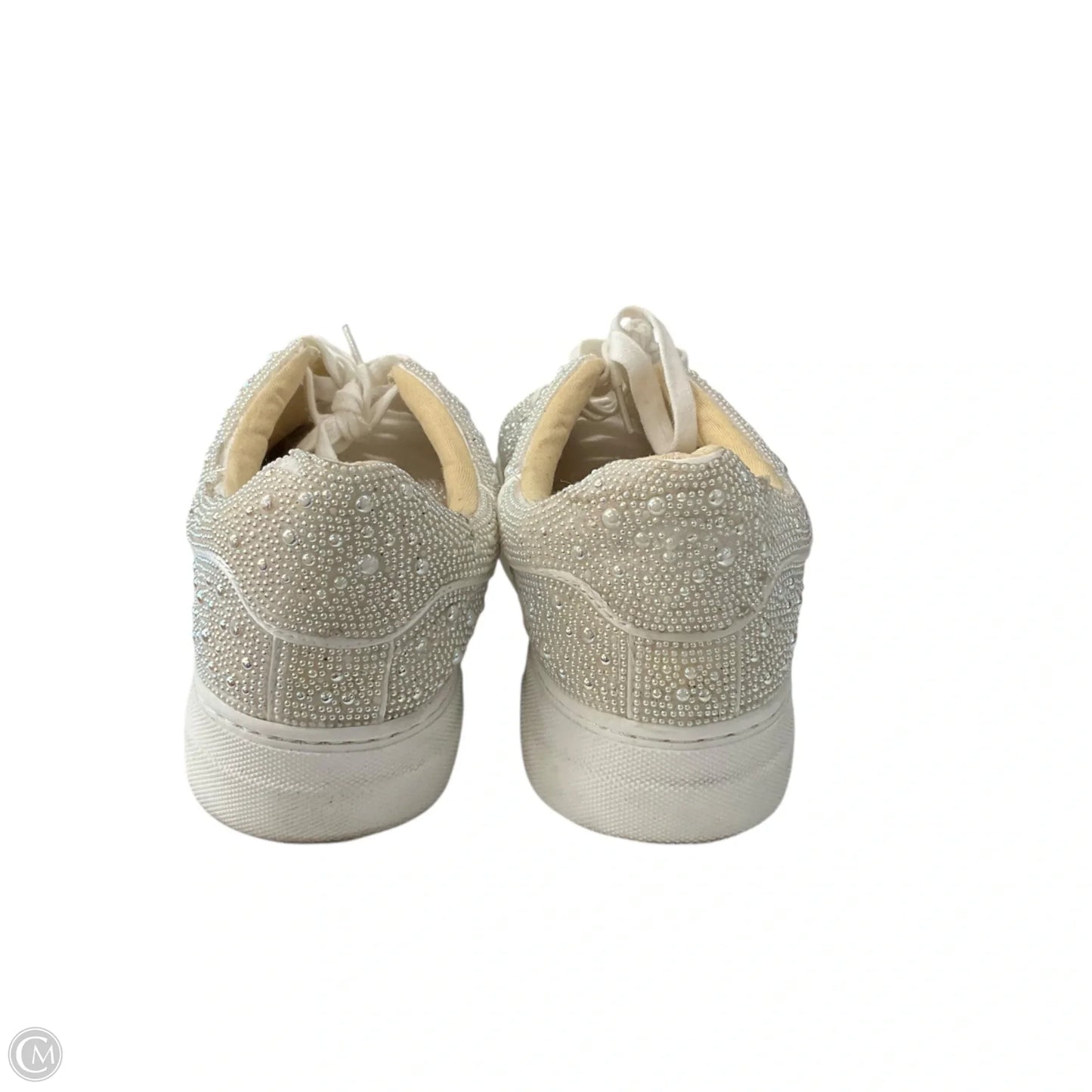 Shoes Sneakers By Betsey Johnson In White, Size: 9.5