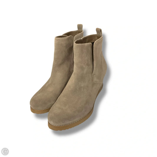 Boots Ankle Heels By Blondo In Grey, Size: 8