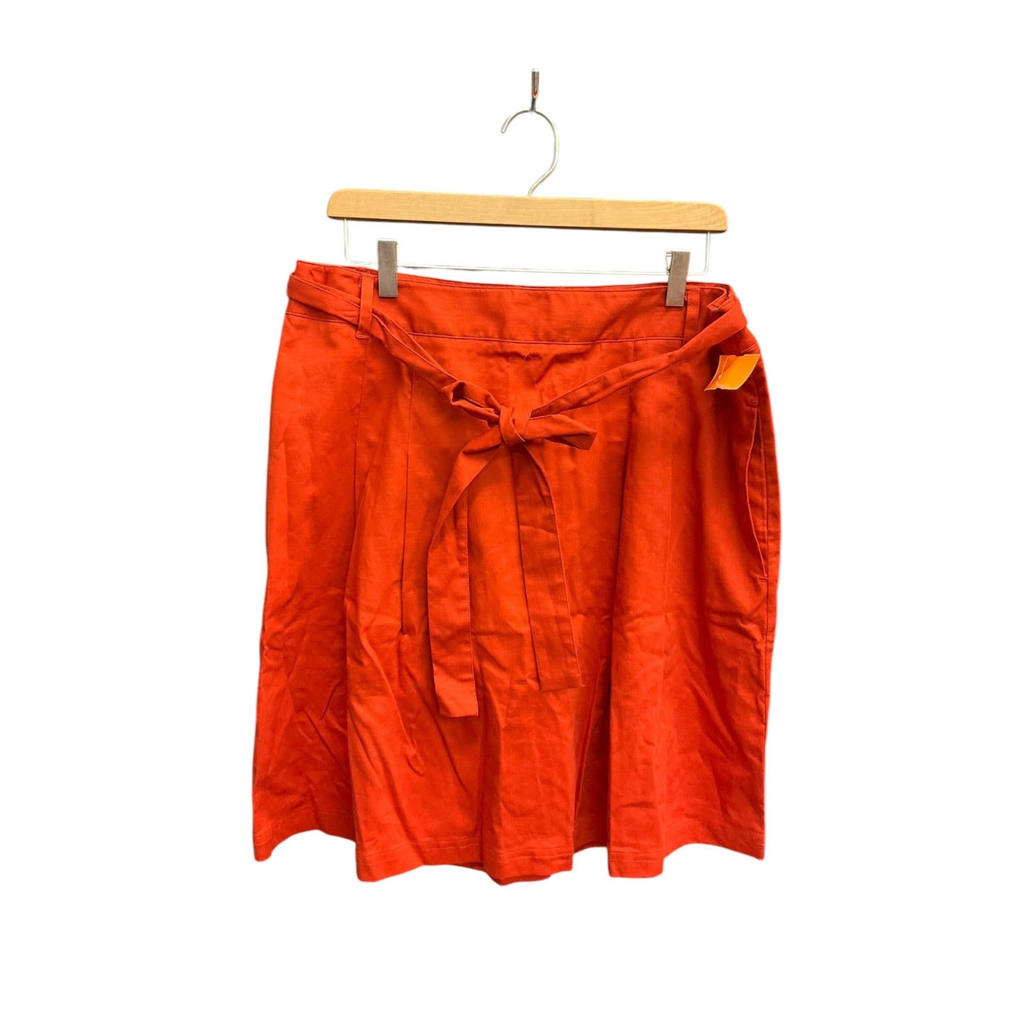 Skirt Mini & Short By Banana Republic In Orange, Size: Xl