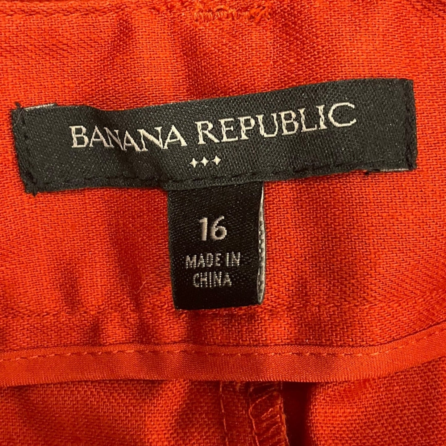 Skirt Mini & Short By Banana Republic In Orange, Size: Xl