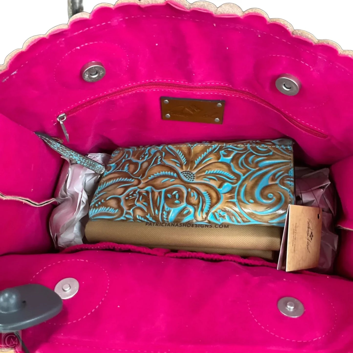 Tote Designer By Patricia Nash, Size: Large