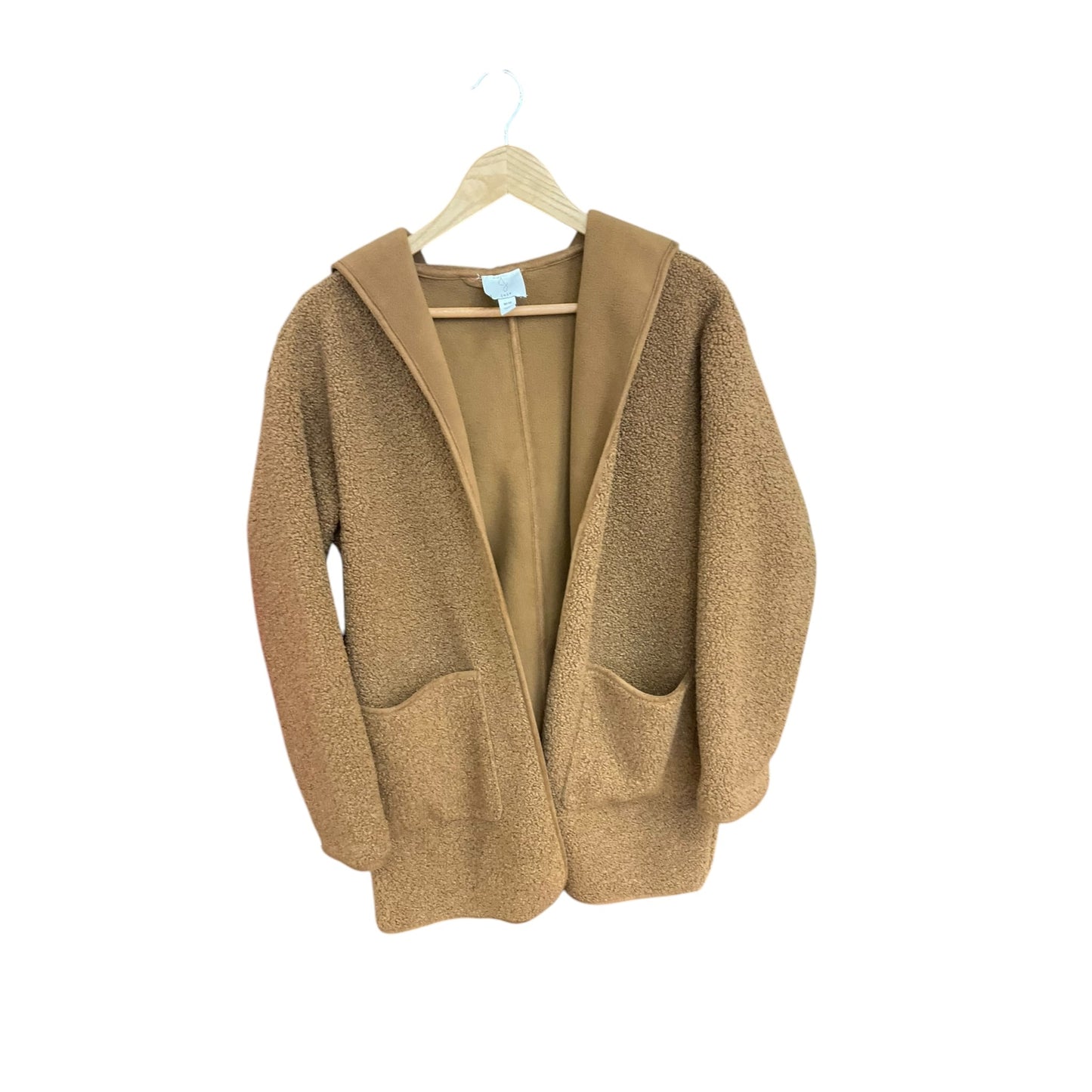 Sweater Cardigan By Joie In Tan, Size: M