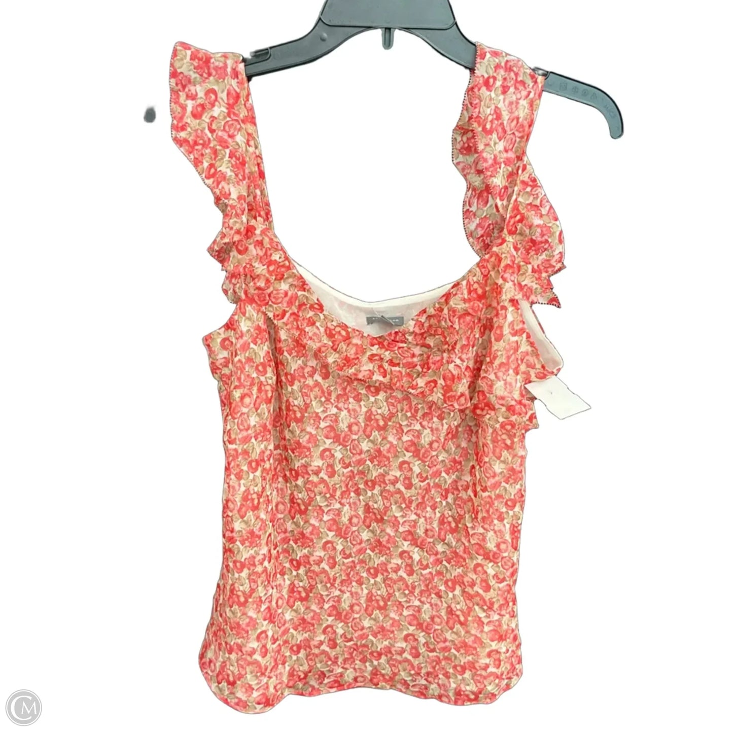 Top Sleeveless By Ann Taylor In Geometric Pattern, Size: Xl