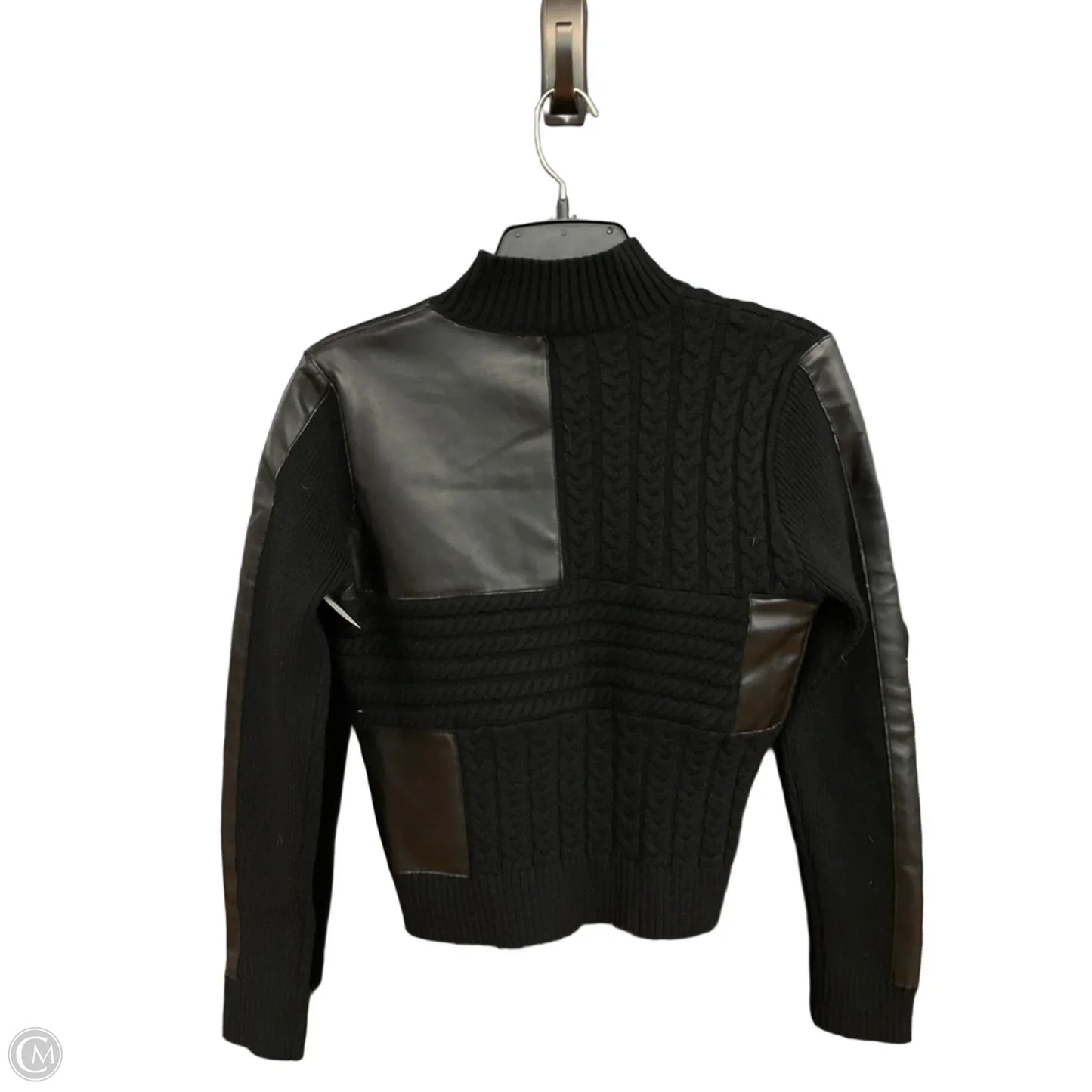 Top Long Sleeve By Anthropologie In Black, Size: S