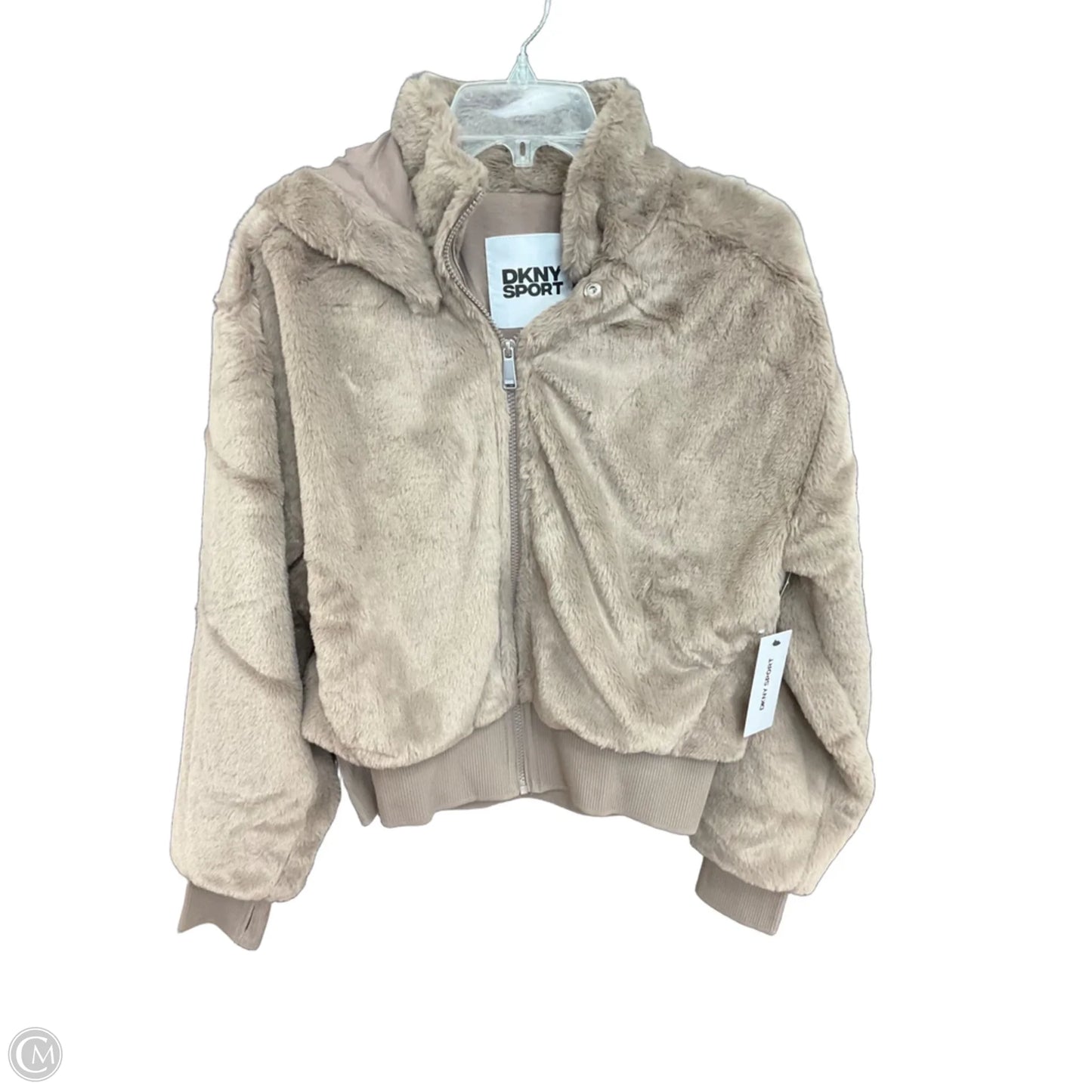 Jacket Other By Dkny In Tan, Size: L
