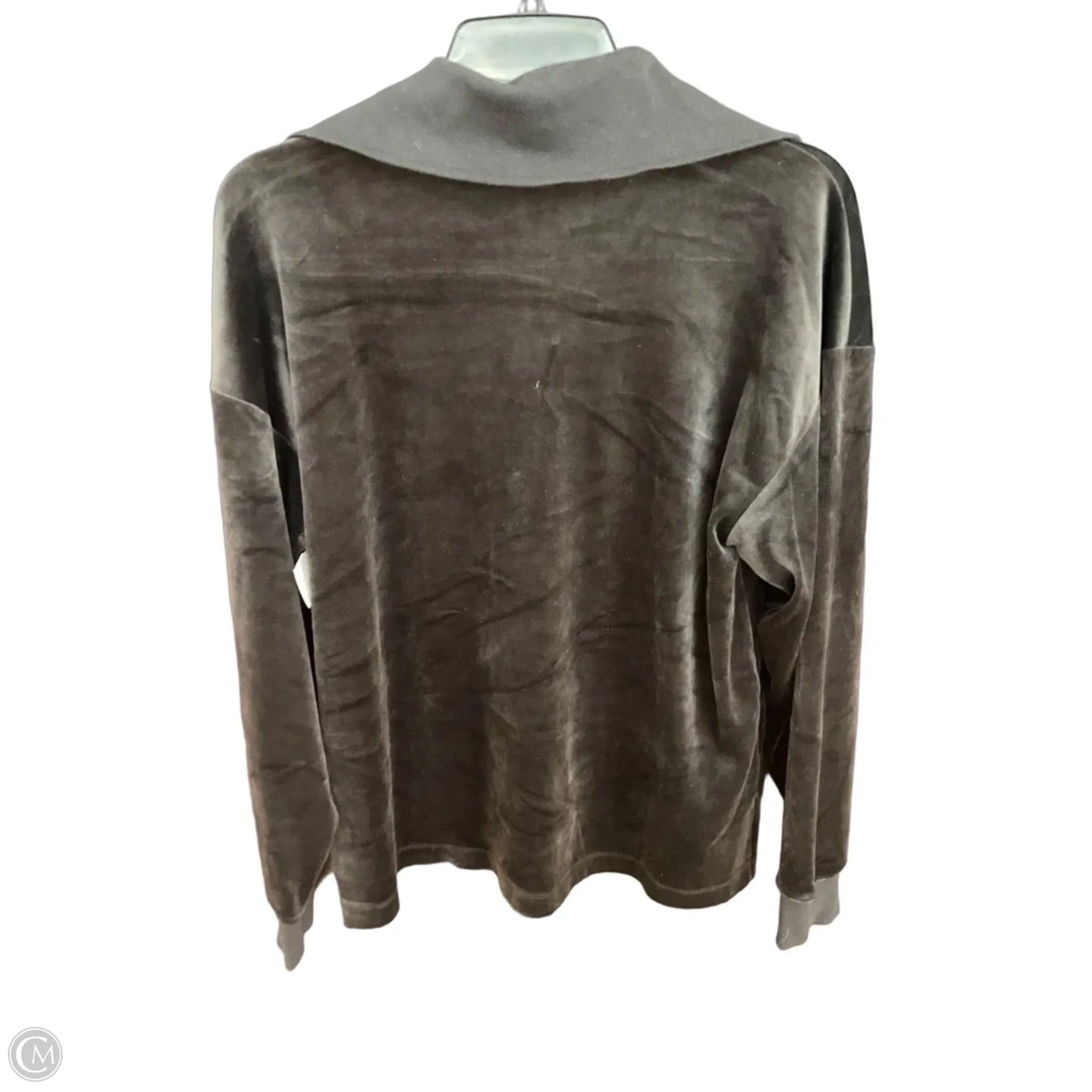 Top Long Sleeve By Loft In Black, Size: M