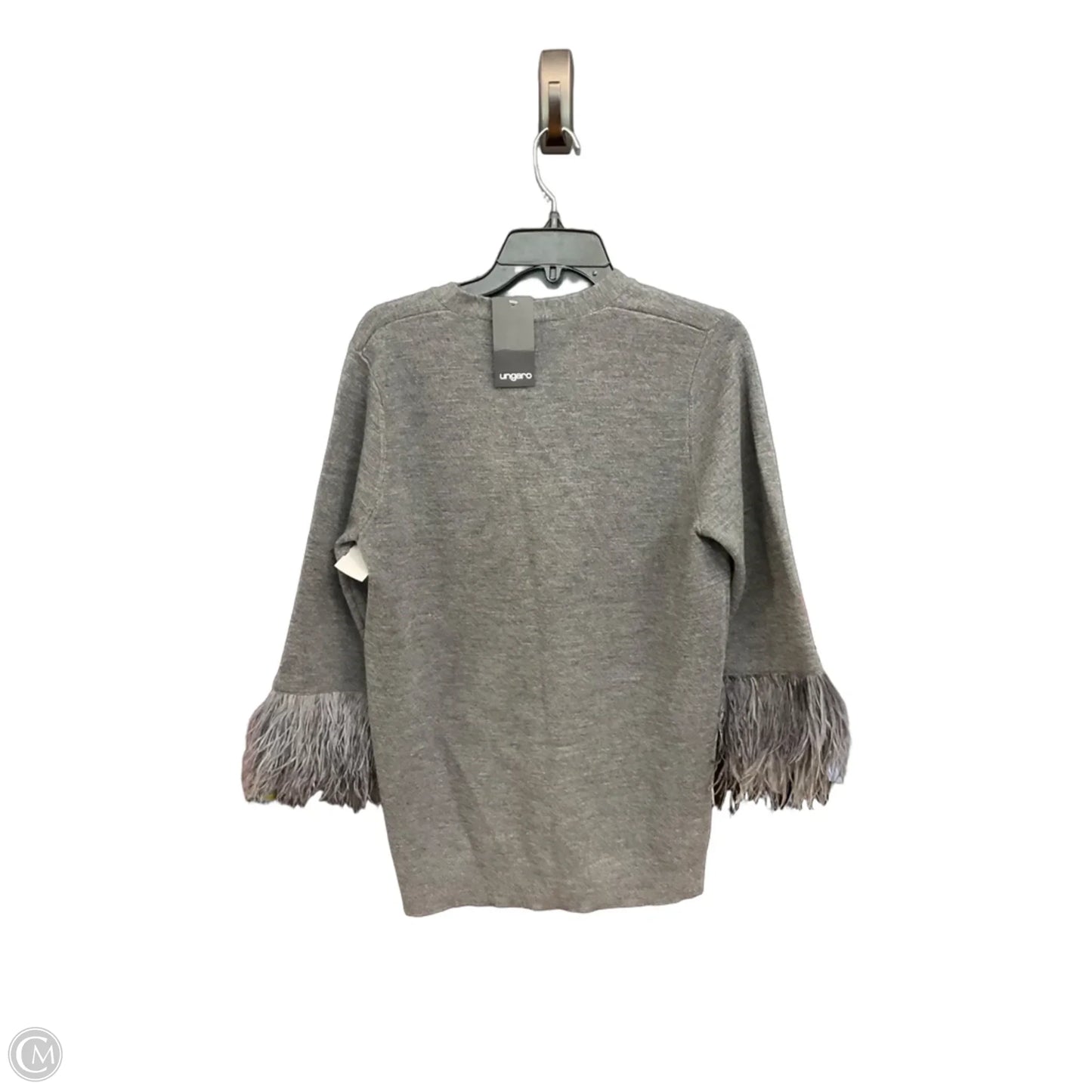 Cardigan By Clothes Mentor In Grey, Size: S