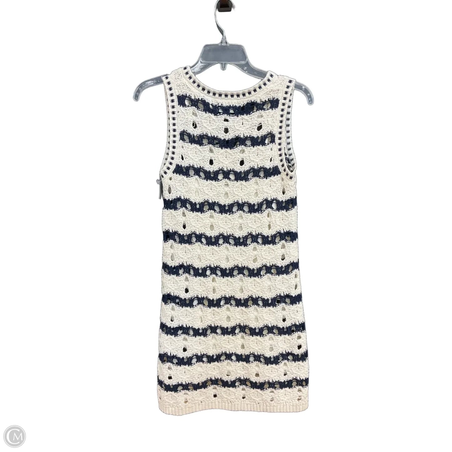 Dress Casual Short By Universal Thread In Blue & White, Size: Xs