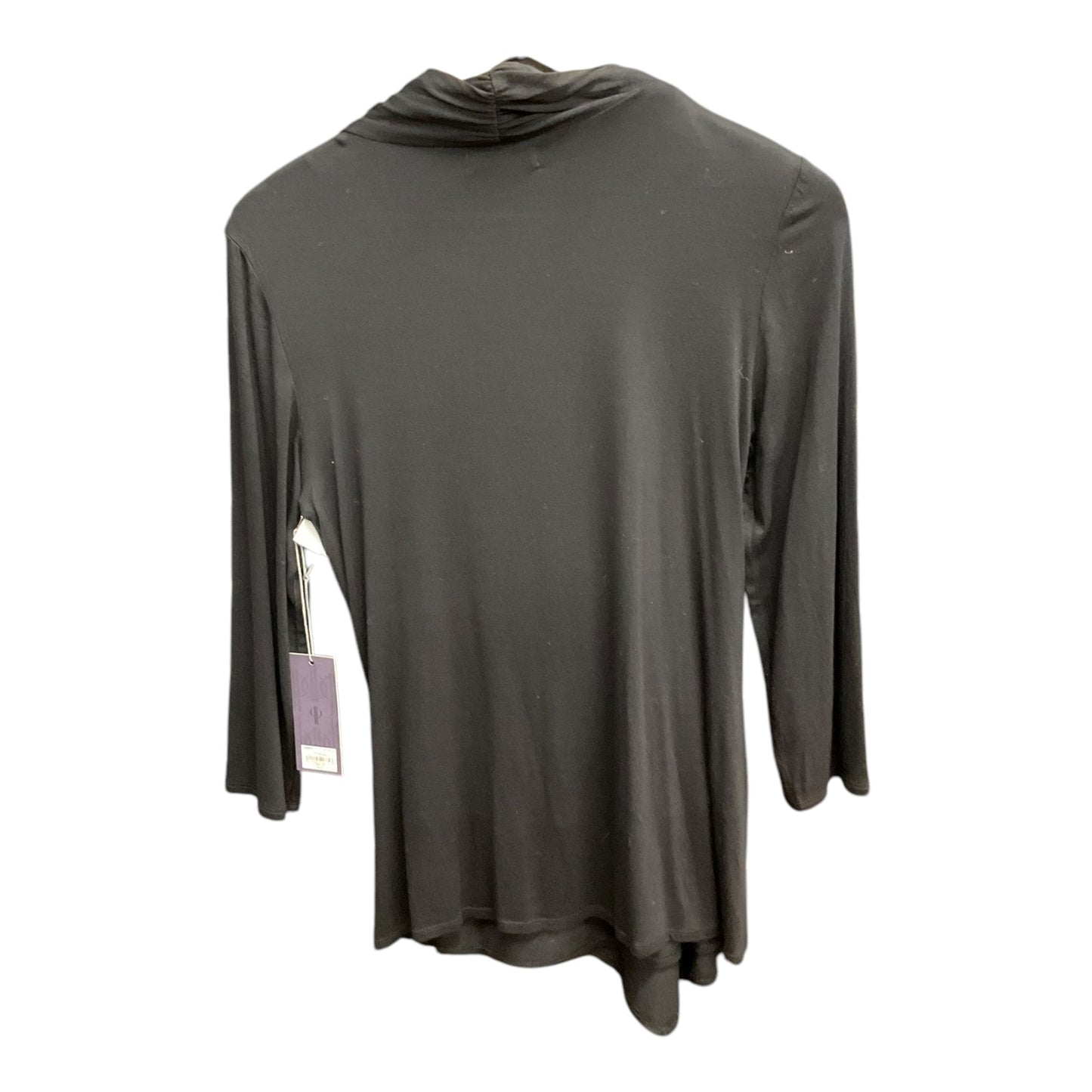 Top Long Sleeve By Jennifer Lopez In Black, Size: M