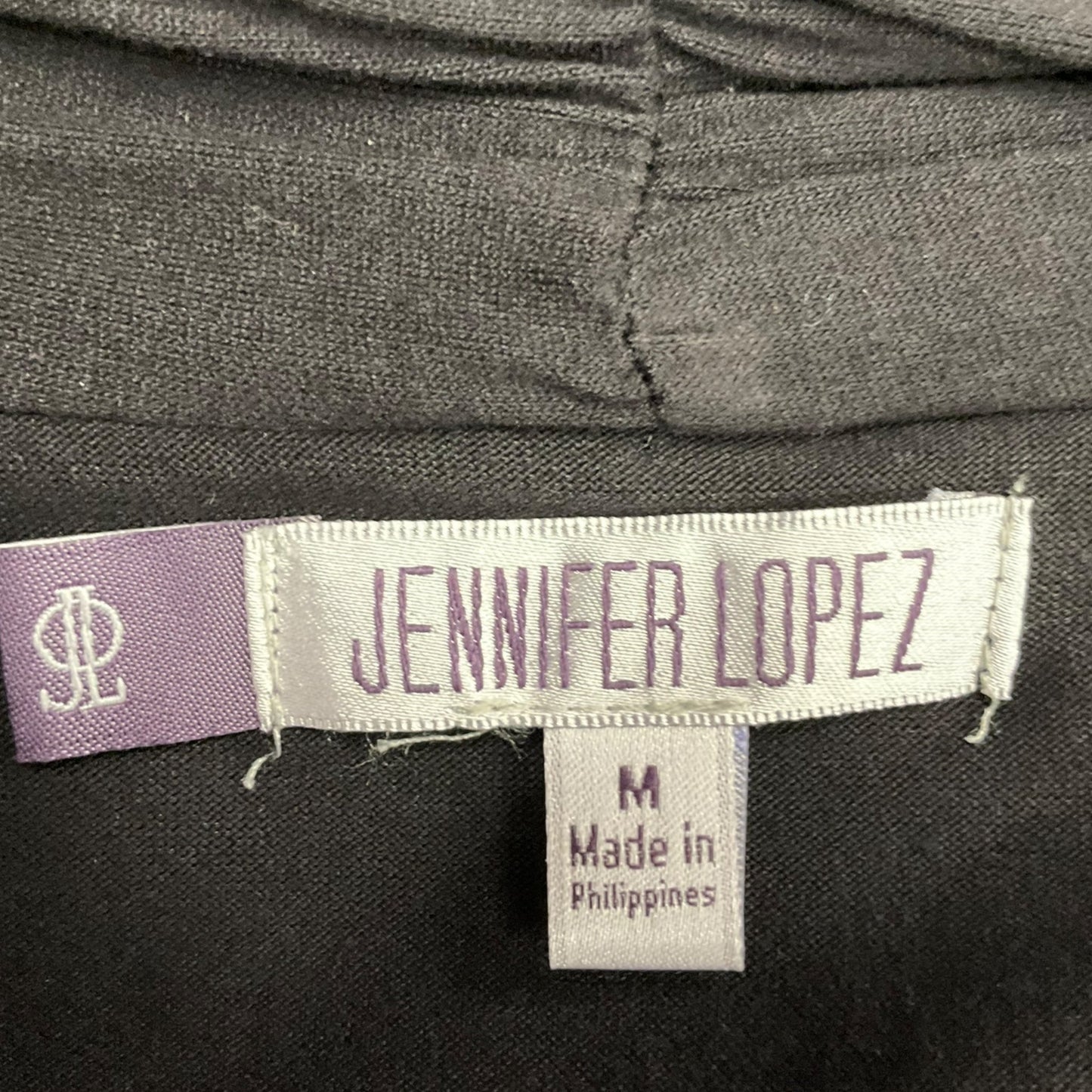 Top Long Sleeve By Jennifer Lopez In Black, Size: M