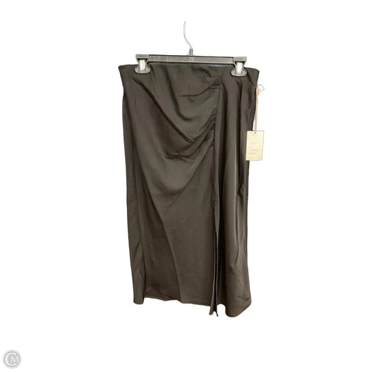 Skirt Midi By A New Day In Black, Size: M