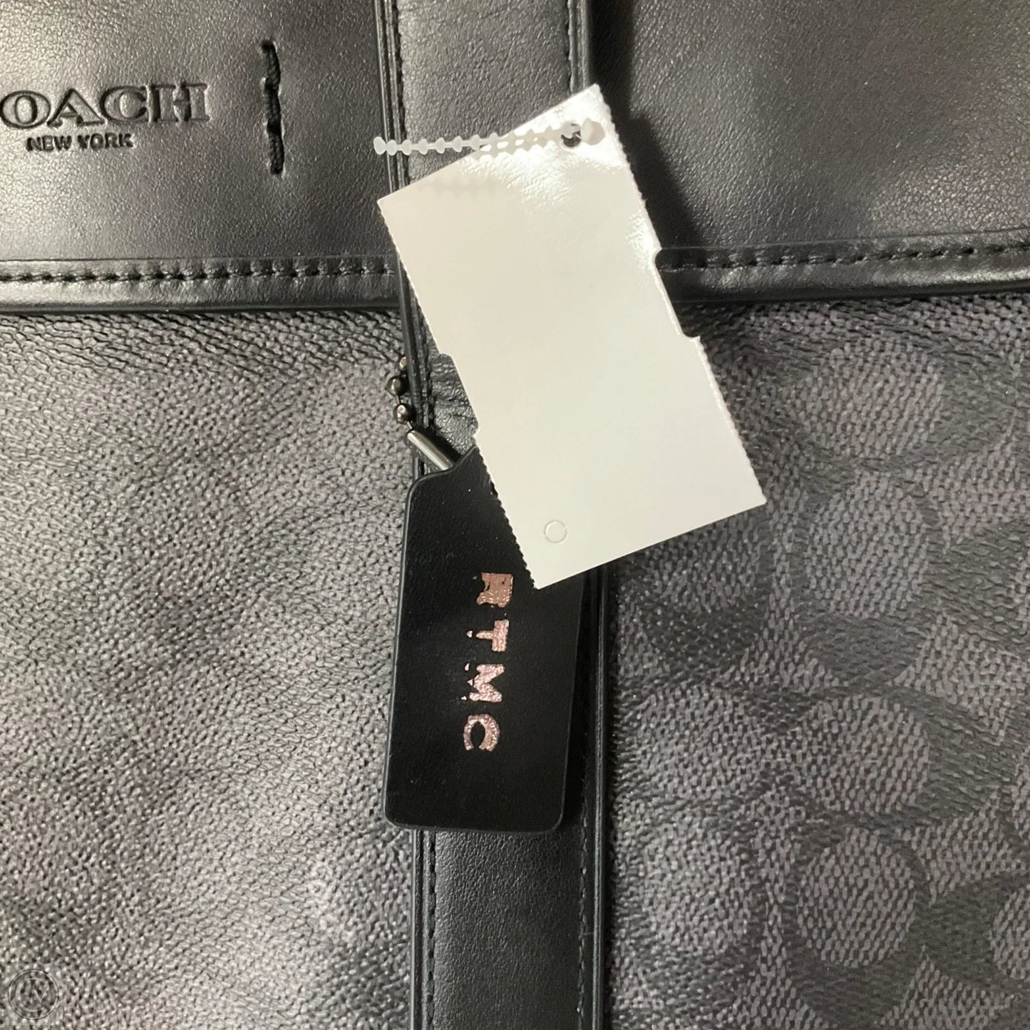Tote Designer By Coach, Size: Medium