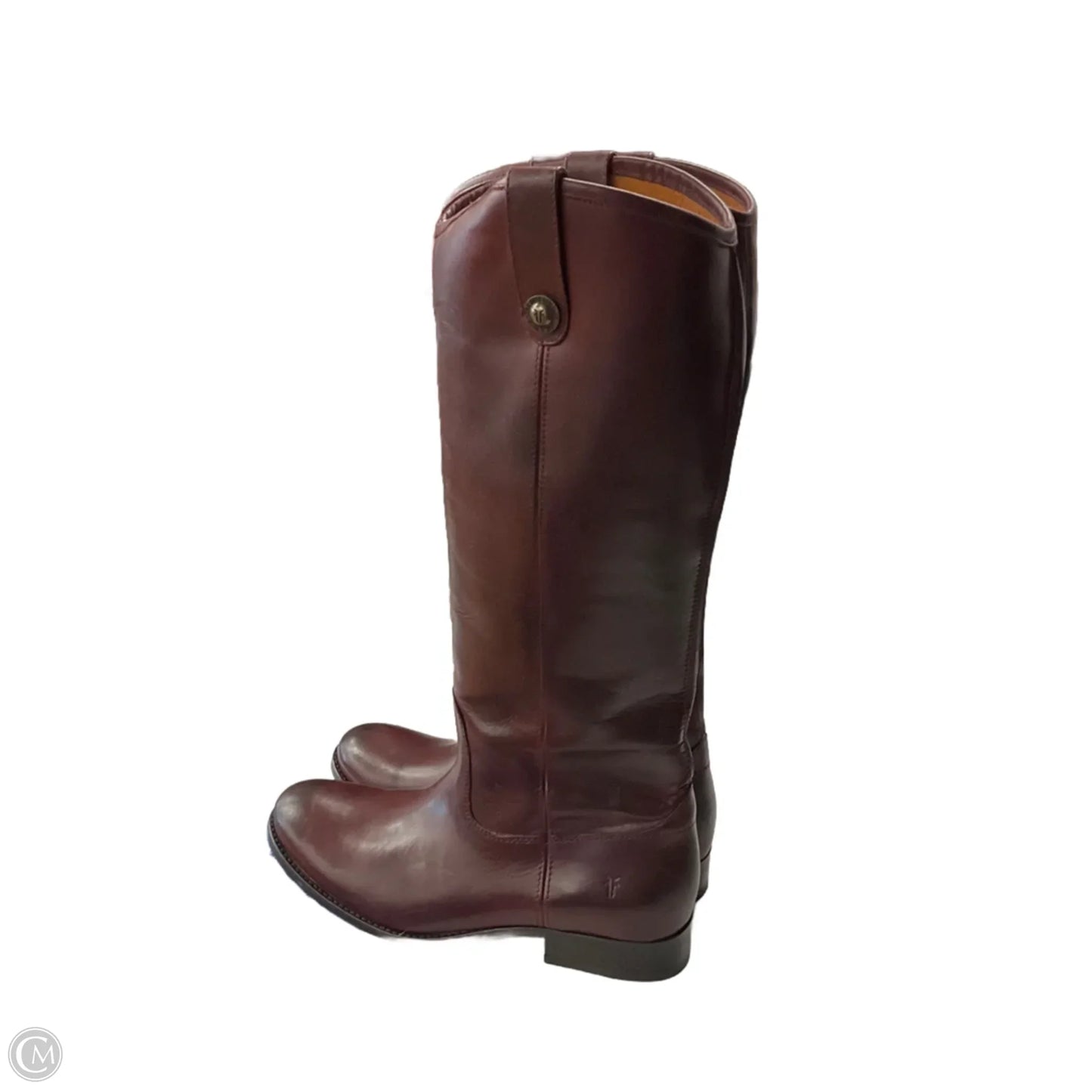 Boots Designer By Frye In Red, Size: 9