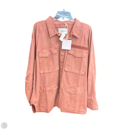 Jacket Utility By Pistola In Pink, Size: Xl