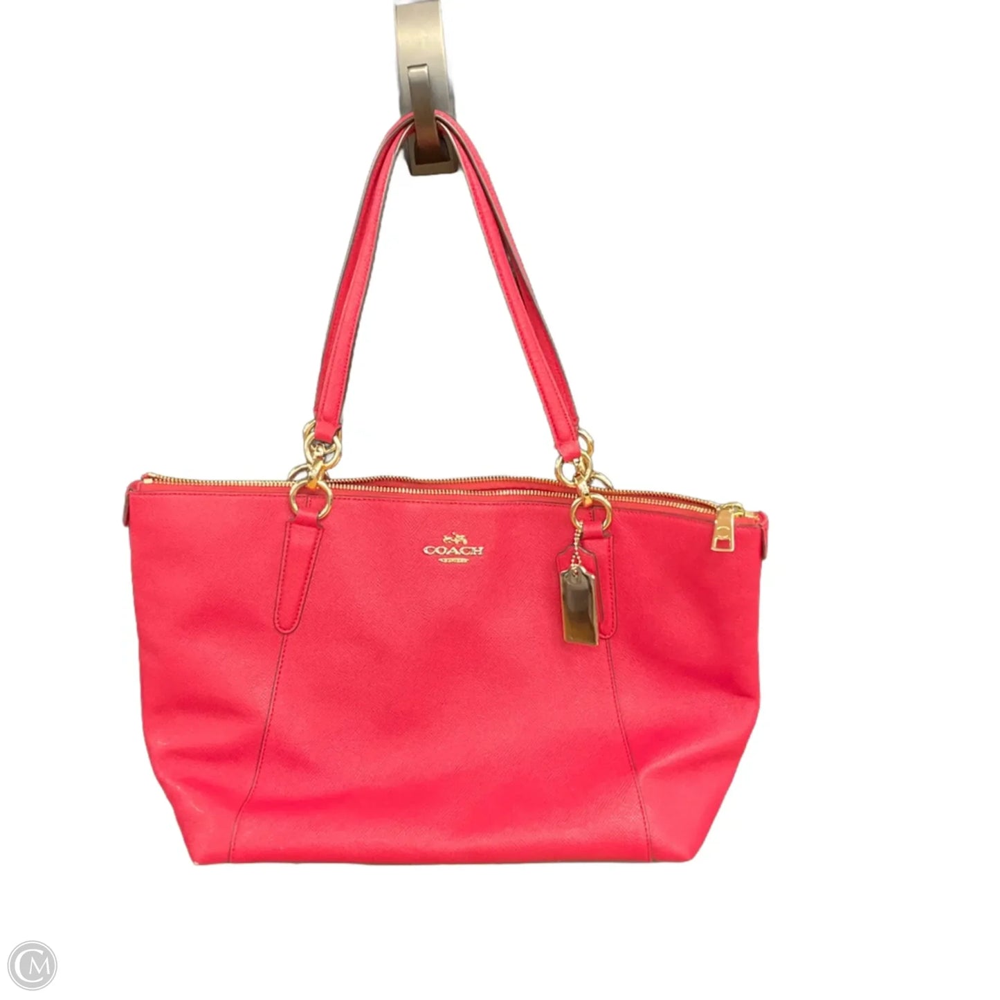 Handbag Designer By Coach, Size: Large