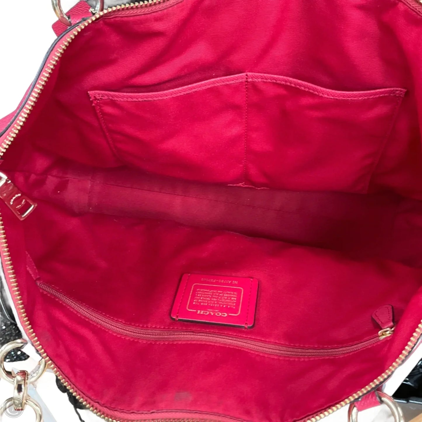 Handbag Designer By Coach, Size: Large