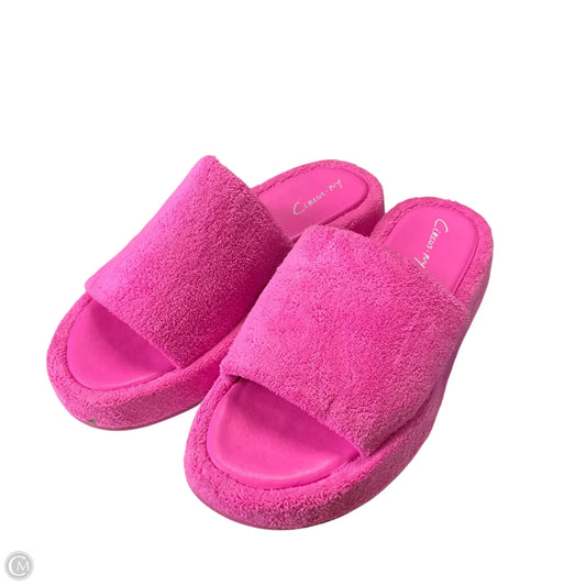 Sandals Heels Platform By Circus By Sam Edelman In Pink, Size: 10