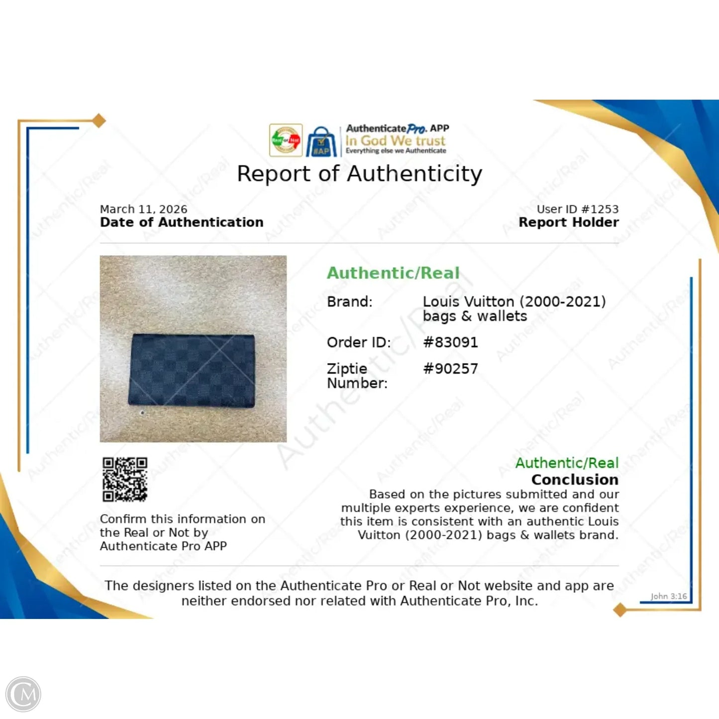 Wallet Luxury Designer By Louis Vuitton, Size: Medium