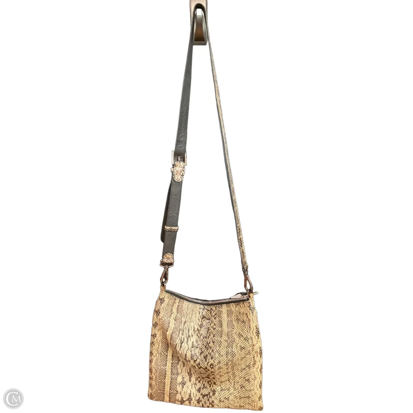 Crossbody Leather By Clothes Mentor, Size: Medium