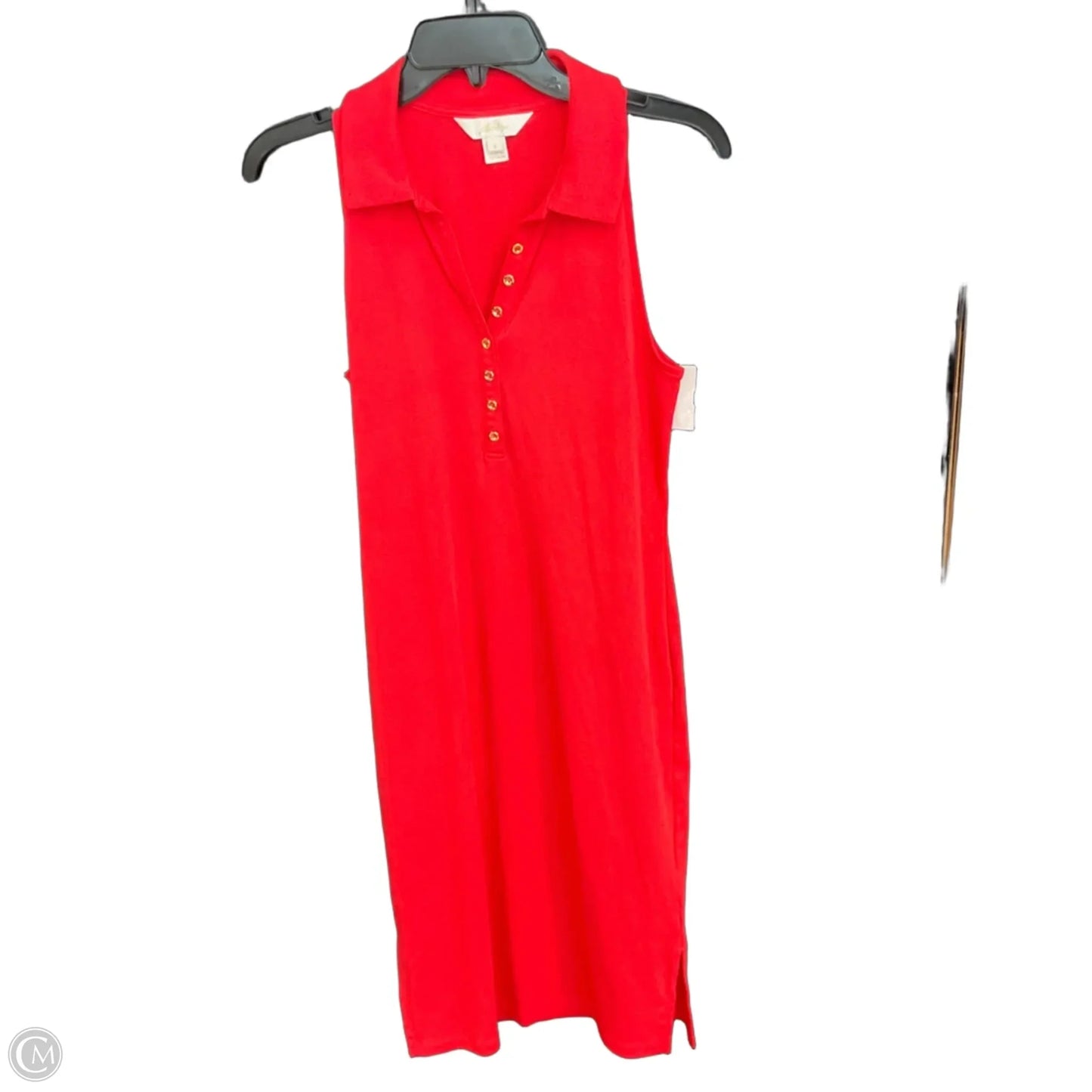Dress Designer By Lilly Pulitzer In Red, Size: S