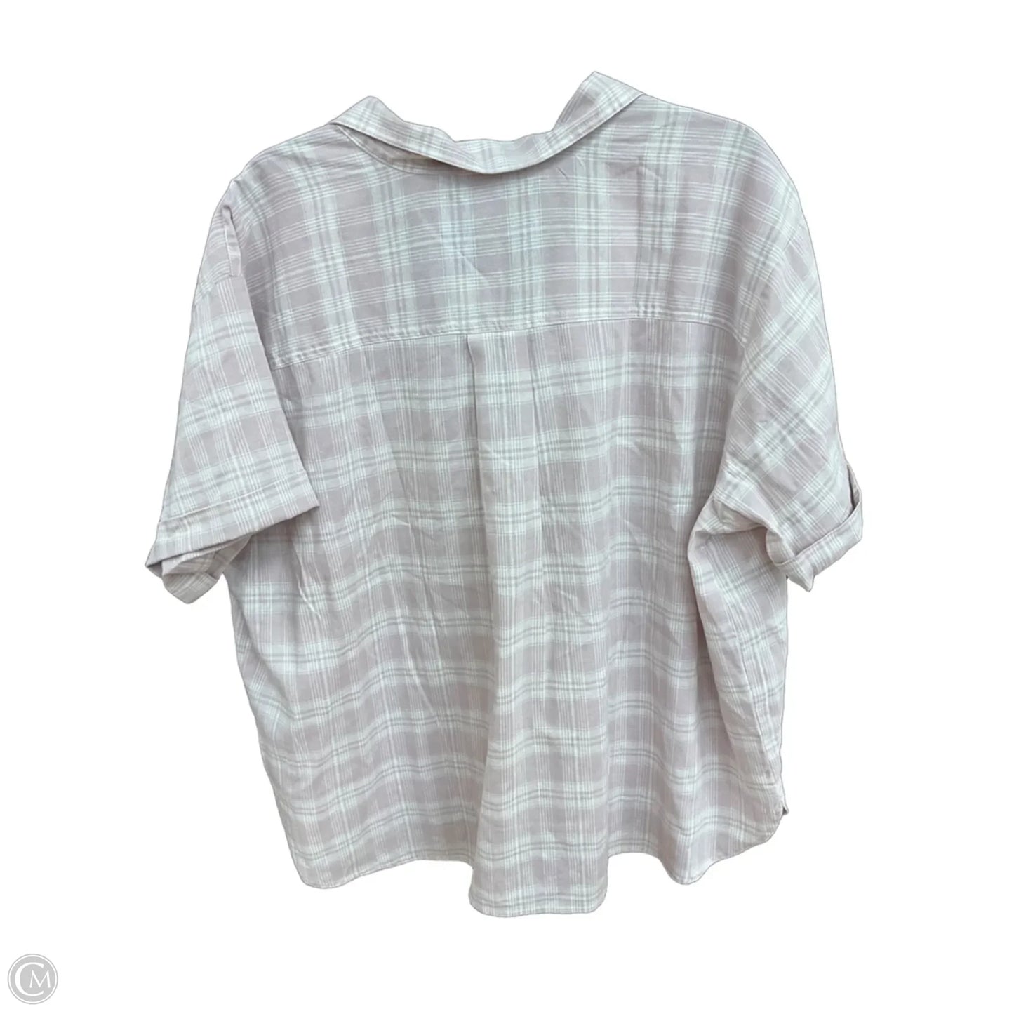 Top Short Sleeve By Eddie Bauer In Pink, Size: 2x