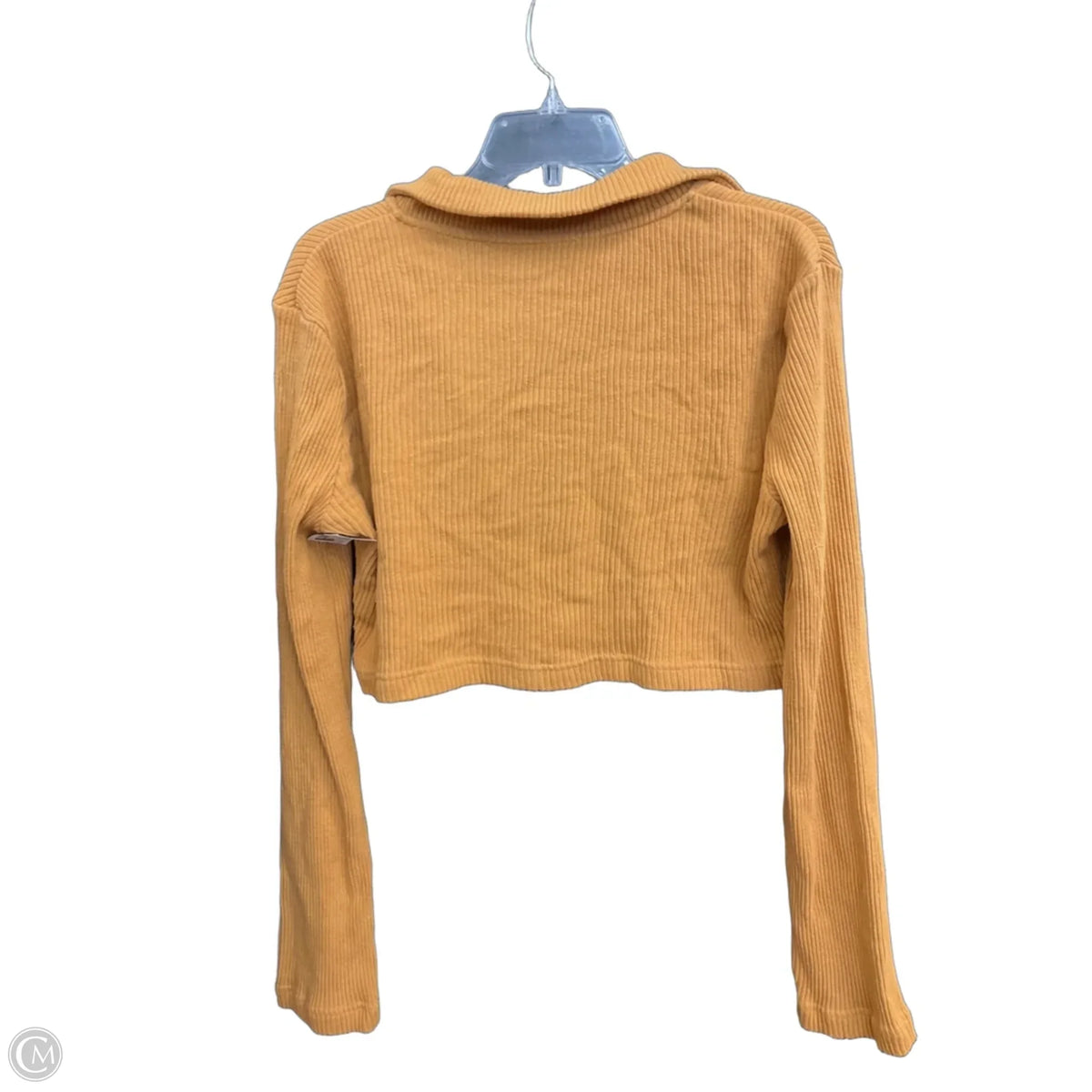 Top Long Sleeve By Free People In Orange, Size: M