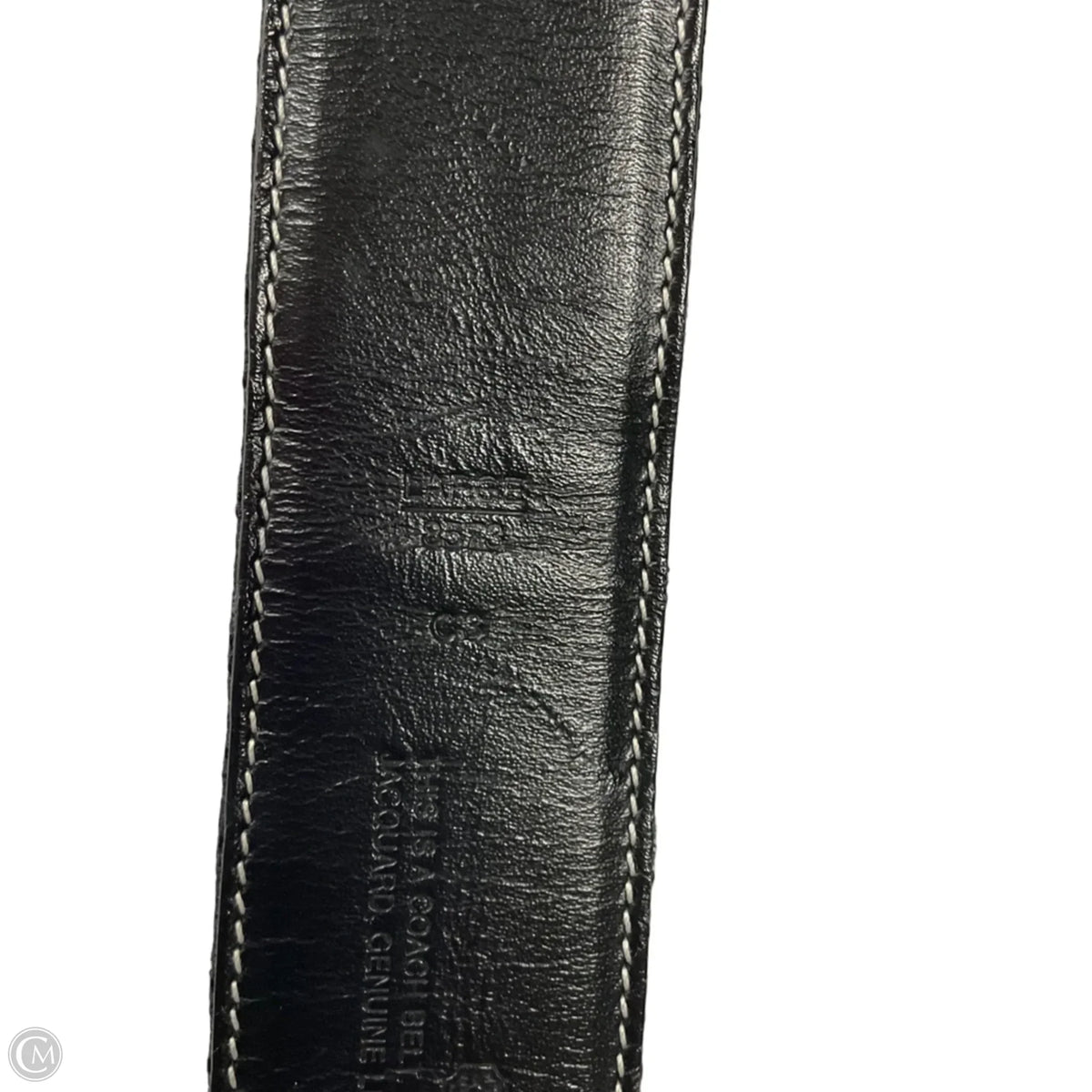 Belt Designer By Coach, Size: