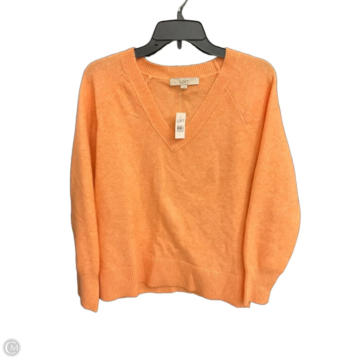 Sweater By Loft In Orange, Size: L