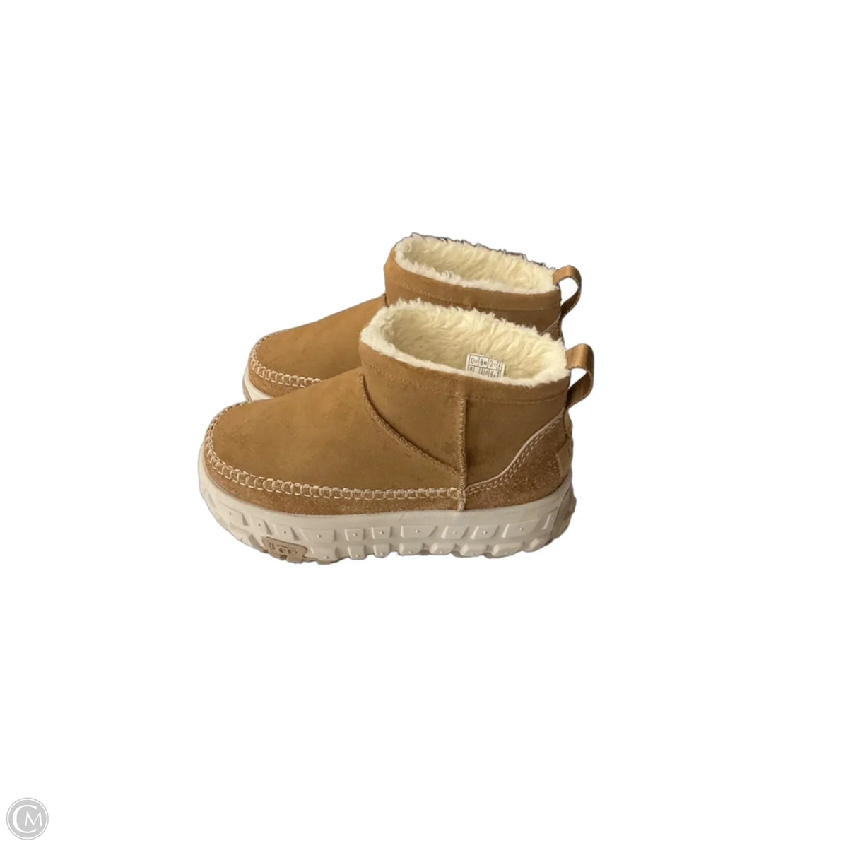 Boots Designer By Ugg In Brown, Size: 7