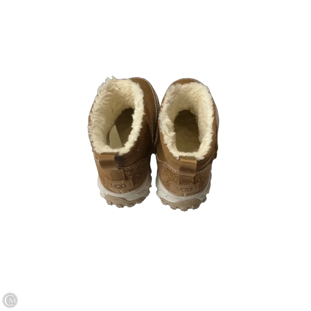 Boots Designer By Ugg In Brown, Size: 7