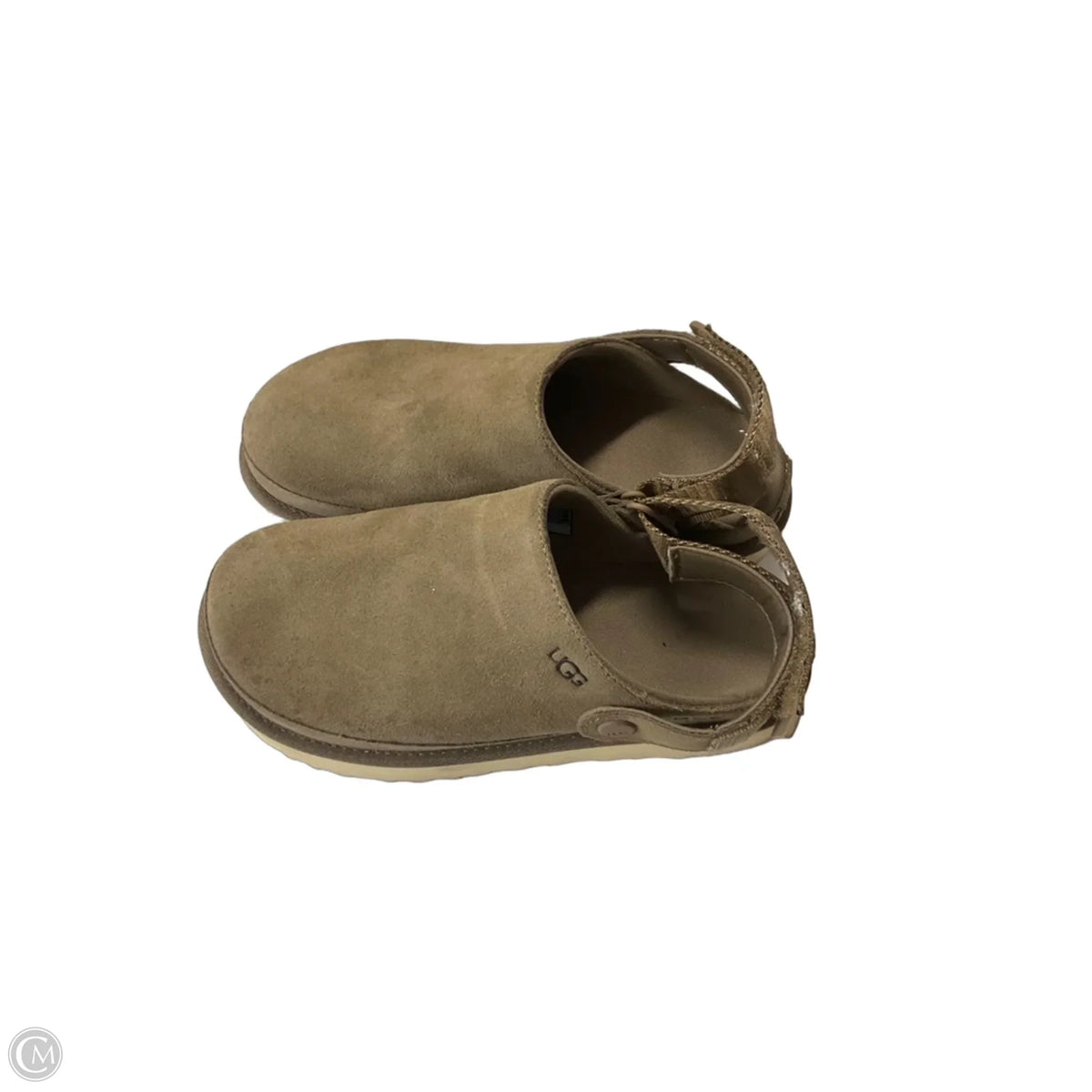 Shoes Designer By Ugg In Taupe, Size: 7