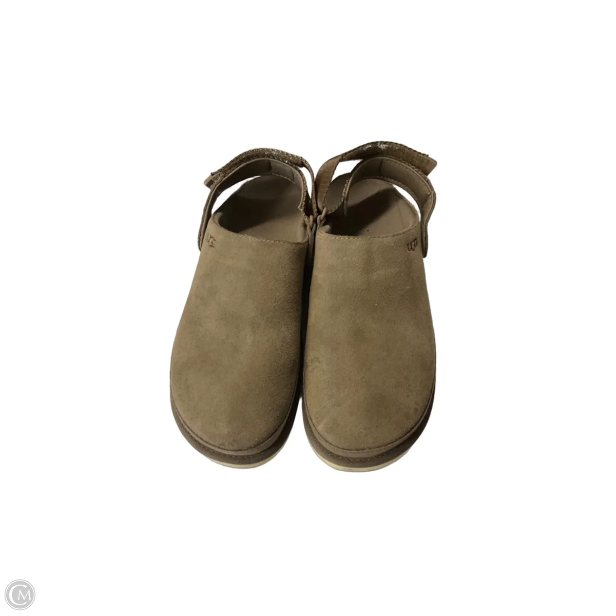 Shoes Designer By Ugg In Taupe, Size: 7