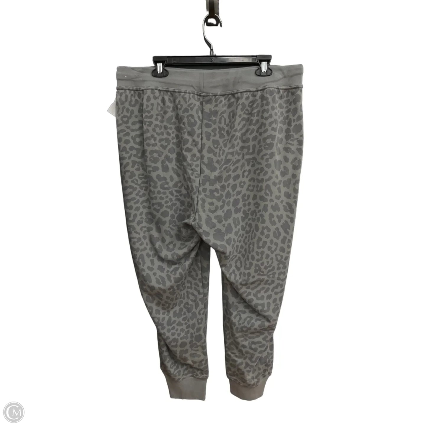 Athletic Pants By Nike Apparel In Grey, Size: 1x