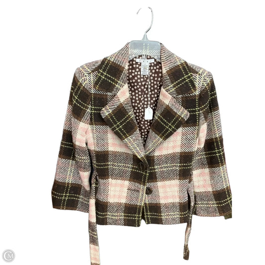 Coat Peacoat By Cabi In Multi-colored, Size: M