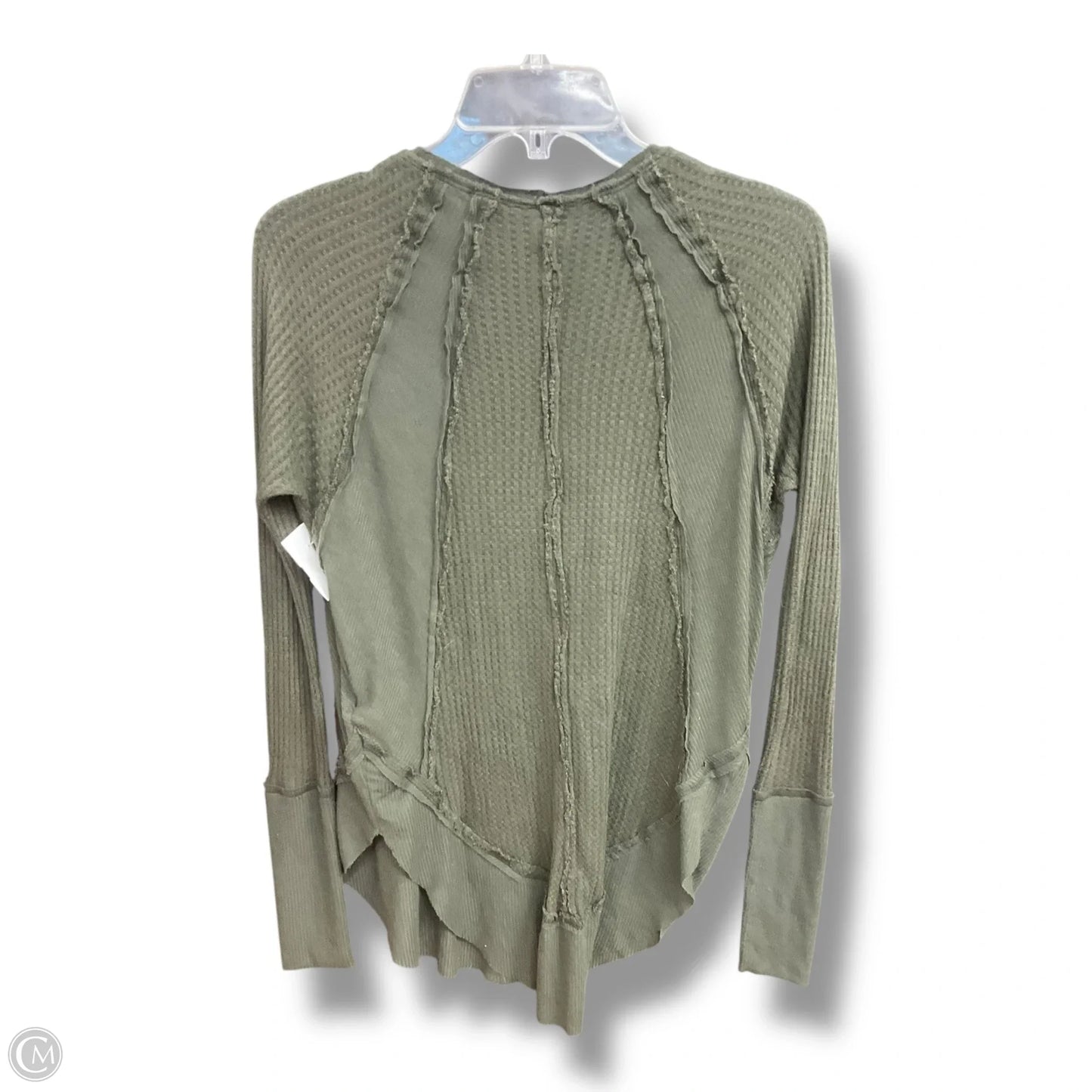 Top Long Sleeve By We The Free In Green, Size: Xs