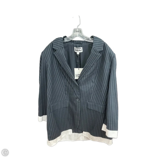 Blazer By Clothes Mentor In Navy, Size: Xl