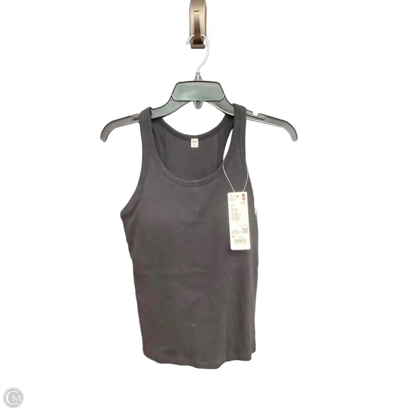 Athletic Tank Top By Uniqlo In Black, Size: M