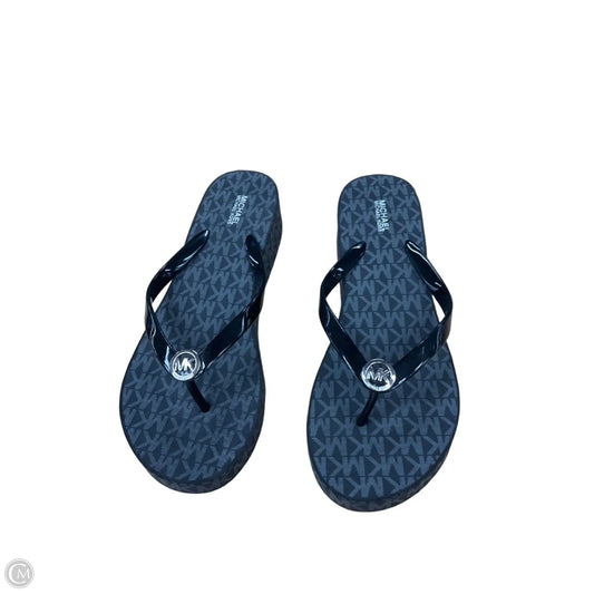 Sandals Designer By Michael Kors In Black, Size: 10