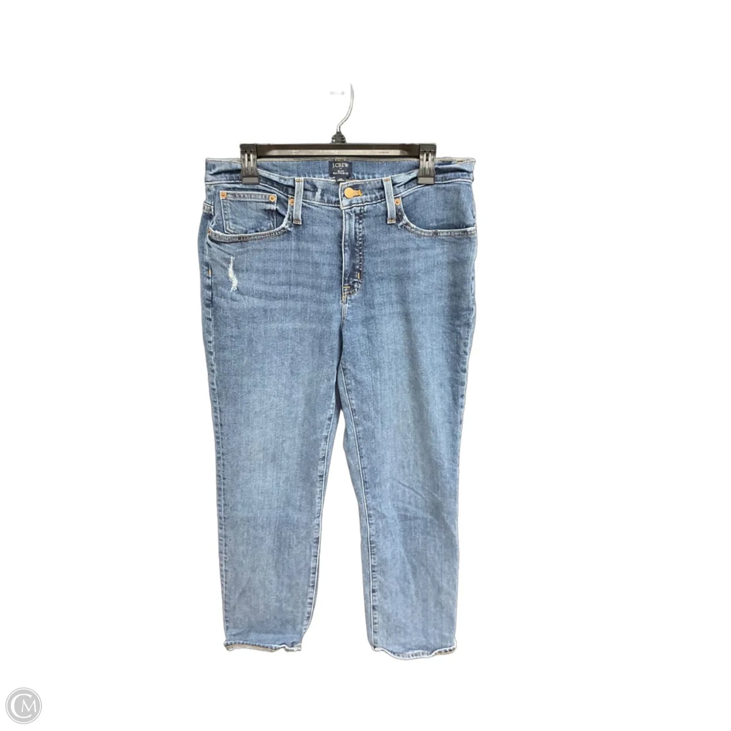 Jeans Boyfriend By J. Crew In Blue Denim, Size: 8