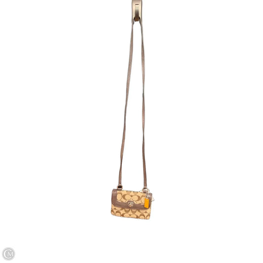 Crossbody Designer By Coach, Size: Small