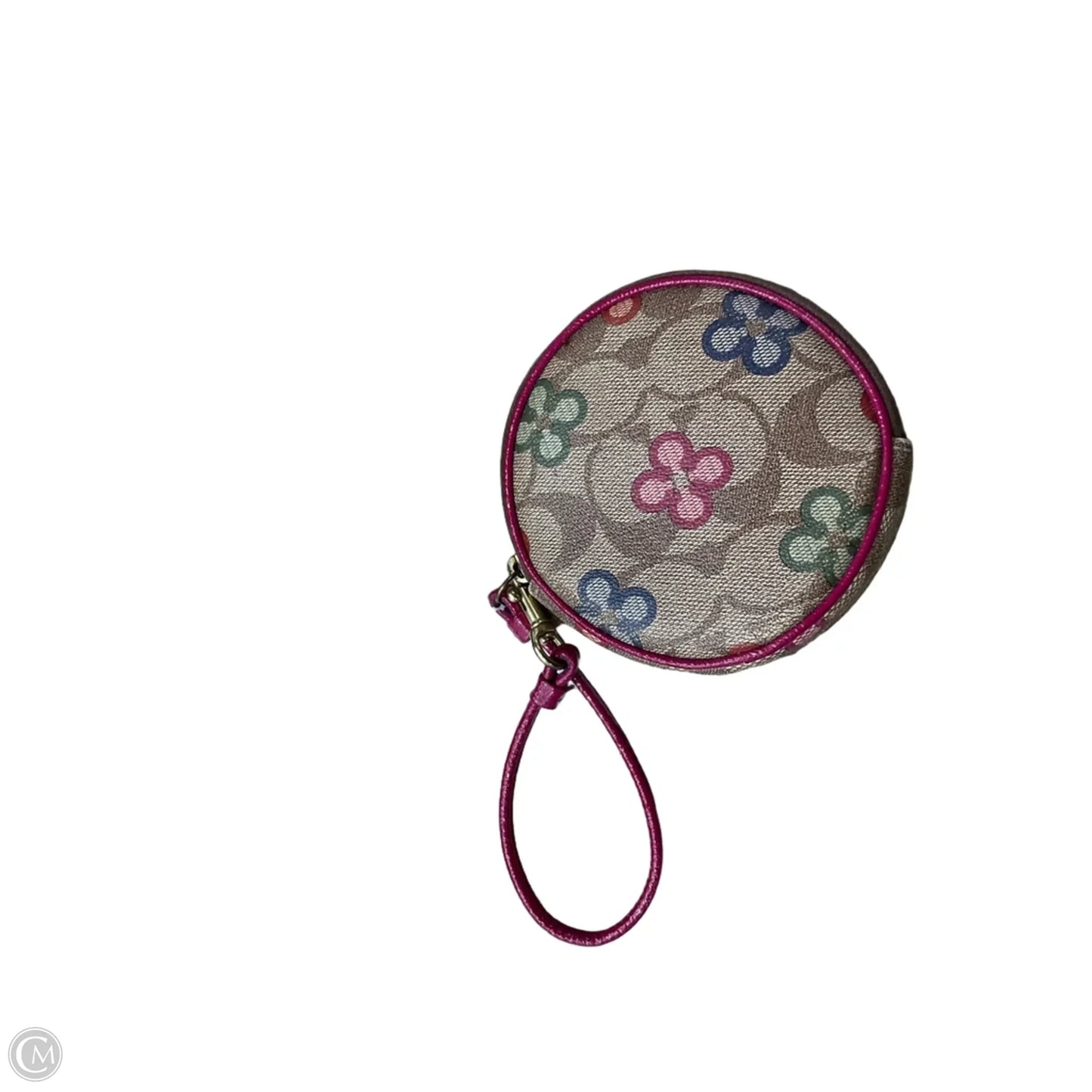 Coin Purse Designer By Coach, Size: Small