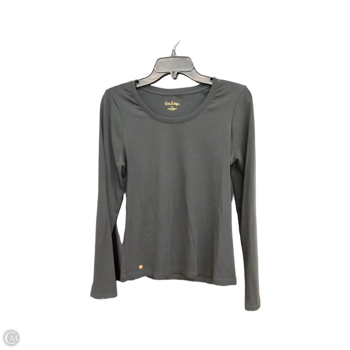 Top Long Sleeve Designer By Lilly Pulitzer In Black, Size: M