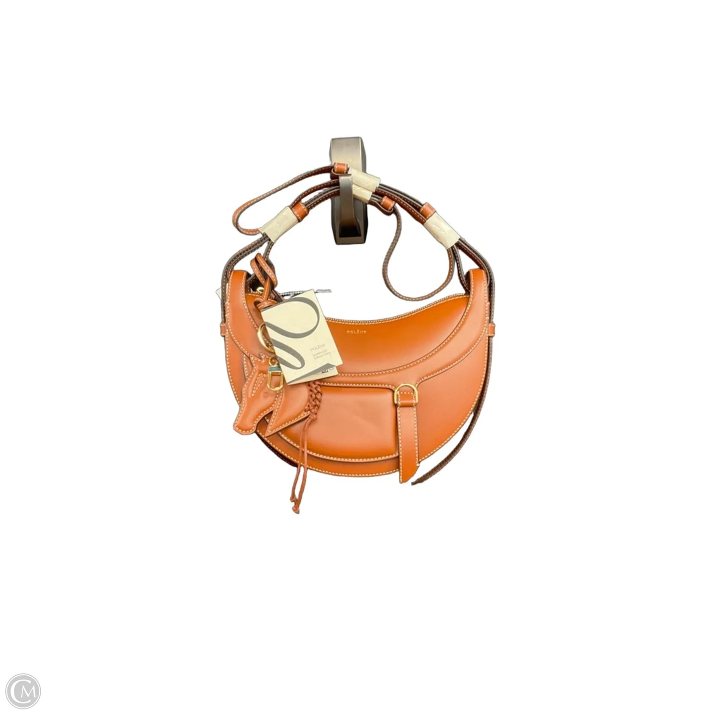 Crossbody Leather By Cma, Size: Medium