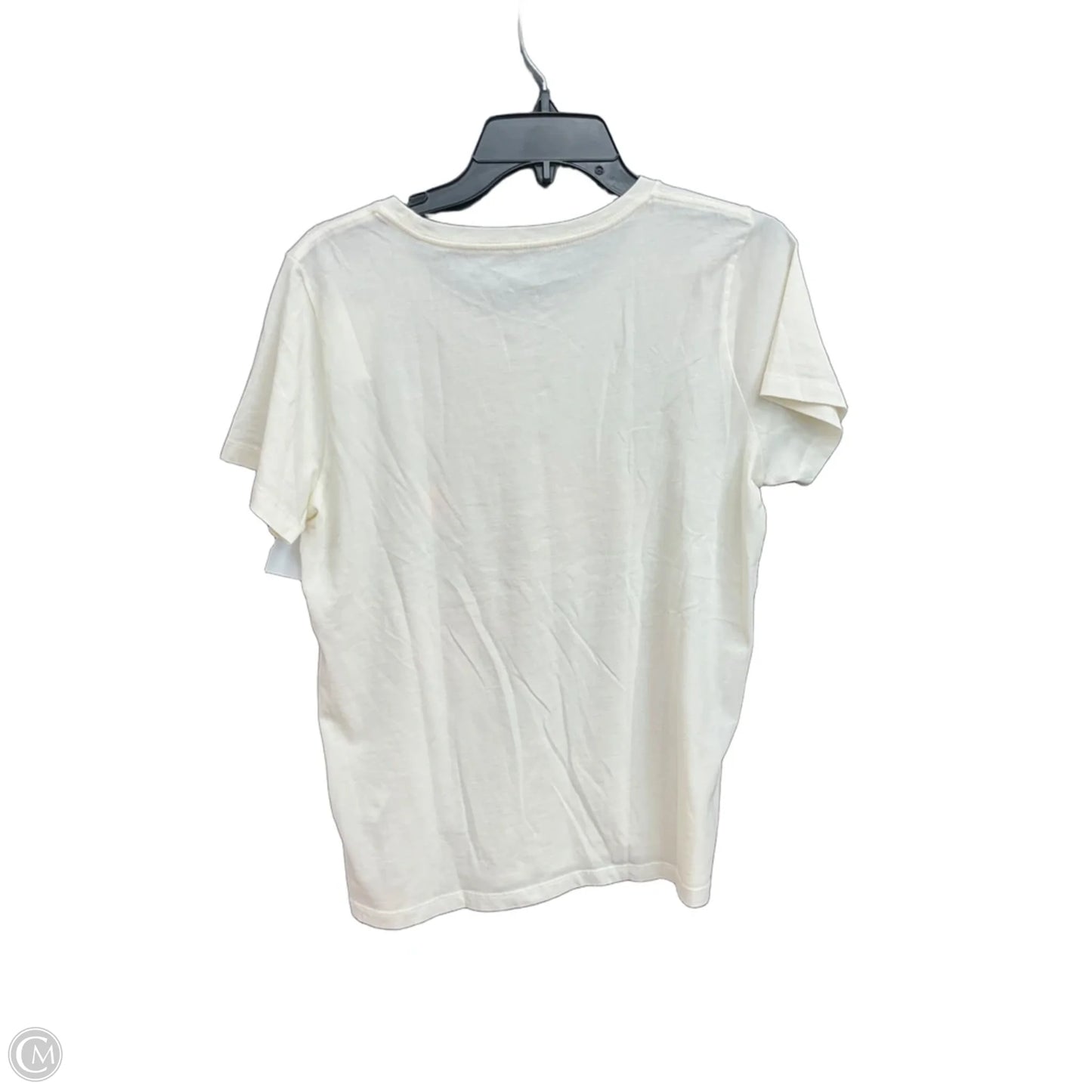 Top Short Sleeve By J. Crew In White, Size: M