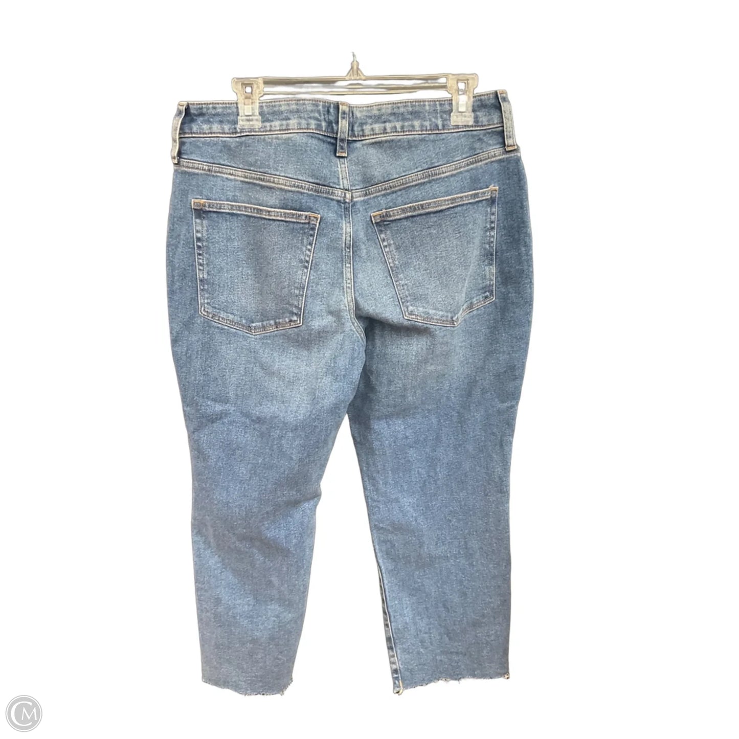 Jeans Cropped By J. Crew In Blue Denim, Size: 10